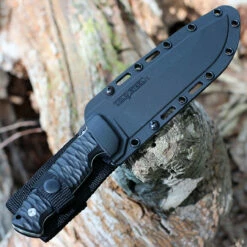 Cold Steel Razor Tek 5MM - Blk GFN (6.5" 4116 Satin Recurve) CS-FX-65RZR -Knifeworks Sales Shop CSFX65RZR.2 82855.1651691348