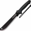 Cold Steel Axis Machete - Blk Rubber (11" Blk Carbon Steel) MA-AXIS