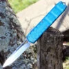 CobraTec Enforcer OTF Automatic - Blue Alum. (3.25" M390 Satin) CTEBLUM390DNS