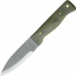 Condor CTK23243HCM Bushlore Knife, Green Micarta Handle