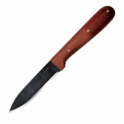 Condor Kephart Survival Knife 4-1/2" Carbon Steel Blade, Hardwood Handle, Leather Sheath