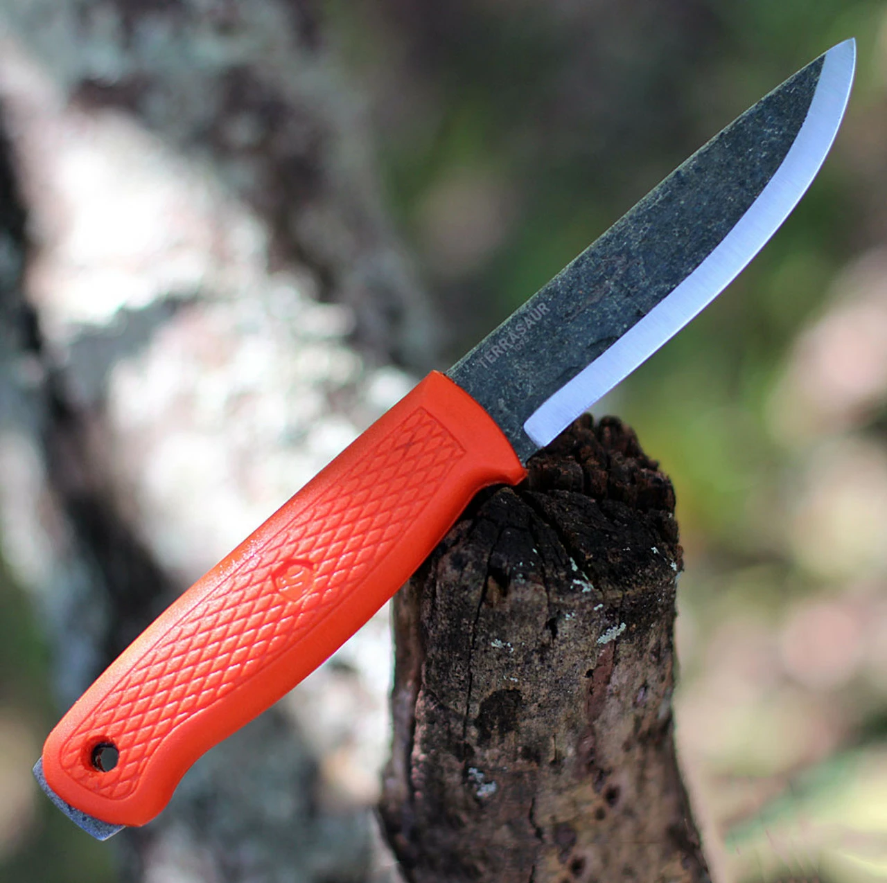 Condor Terrasaur Fixed Blade CTK3947-4.1 Orange Polypropylene Handle 2 Condor Terrasaur Fixed Blade CTK3947-4.1 Orange Polypropylene Handle - Image 2