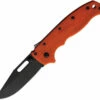 Demko AD20.5 Shark Lock Orange (3" D2 Clip Point Blk)
