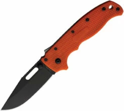 Demko AD20.5 Shark Lock Orange (3" D2 Clip Point Blk)