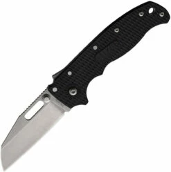 Demko AD20.5 Shark Lock Black (3" D2 Wharncliffe SW)