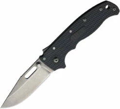 Demko AD20.5 Shark Lock Gray (3" AUS-10A Clip Point SW)