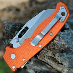Demko AD20.5 Shark Lock Orange (3" AUS-10A Shark Foot) 7 Demko AD20.5 Shark Lock Orange (3" AUS-10A Shark Foot) -Knifeworks Sales Shop DEMKO OR SW.2 25581.1663776121