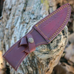 Damascus Blades - Brown Walnut (4" Damascus) DM-1287 -Knifeworks Sales Shop DM 1287 14081.1646249343