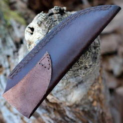 Damascus Hunter - Stag/Buffalo (3.75"Damascus) DM-1294SG -Knifeworks Sales Shop DM1294SG.3 54753.1647012577