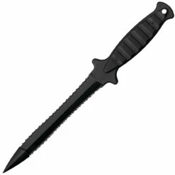 Cold Steel FGX Wasp CS92FMA, 7" Griv-Ex Serrated Blade, Black Handle