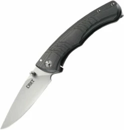 CRKT Full Throttle Framelock A/O CR7031, 2.902" 8Cr13MoV Plain Blade, Black G10 Front W/ 2Cr13 SS Back Handle