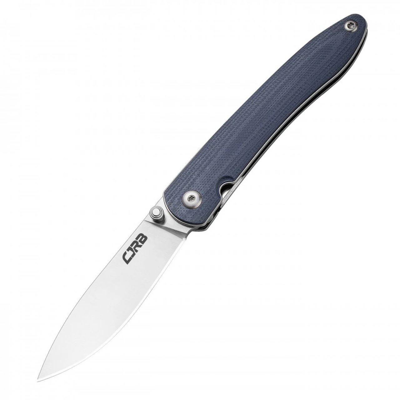 CJRB Cutlery RIA J1917-GYC, 2.95" 12C27 Sand Polish Plain Blade, Blue-Gray G-10 Handle 1 CJRB Cutlery RIA J1917-GYC, 2.95" 12C27 Sand Polish Plain Blade, Blue-Gray G-10 Handle