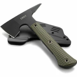 CRKT Jenny Wren Tomahawk CR2726, 2.585" SK-5 Black Powder Coated Steel, Glass Reinforced Nylon Handle -Knifeworks Sales Shop Jenny Wren Tomahawk 3 49083.1579193491