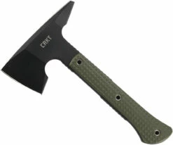 CRKT Jenny Wren Tomahawk CR2726, 2.585" SK-5 Black Powder Coated Steel, Glass Reinforced Nylon Handle