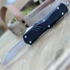 CobraTec Knives Large FS-X Black (3.50" D2 Wharncliffe) LBLKFS-XLWNS