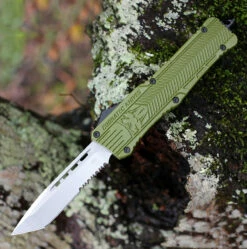CobraTec Knives Large CTK-1 OD Green Alum (3.75" D2) LODCTK-1LTS