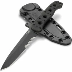 CRKT M16-FX Tanto CR13FX, 4.636" SK-5 Steel W/ Black Veff Serrated Blade, Black G10 Handle 5 CRKT M16-FX Tanto CR13FX, 4.636" SK-5 Steel W/ Black Veff Serrated Blade, Black G10 Handle -Knifeworks Sales Shop M16 FX 3 12332.1579187131