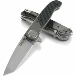 CRKT M40 Deadbolt Lock Tanto CRM400, 2.937" 1.4116 Plain Blade, Bolster - 6063 Al | Onlay - Glass Reinforced Nylon Handle -Knifeworks Sales Shop M40 Deadbolt Lock Tanto 3 53081.1579293119