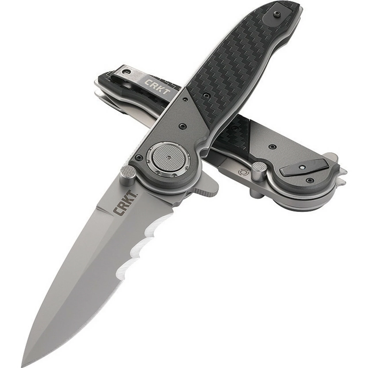 CRKT M40 Deadbolt Lock Veff CRM4015, 3.999" 1.4116 Combo Edge, Bolster - 6063 Al | Onlay - Glass Reinforced Nylon Handle 3 CRKT M40 Deadbolt Lock Veff CRM4015, 3.999" 1.4116 Combo Edge, Bolster - 6063 Al | Onlay - Glass Reinforced Nylon Handle - Image 3