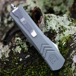 CobraTec Knives Medium FS-X - Grey Alum (3.0" D2 Steel) MGYFS-XMDS -Knifeworks Sales Shop MGYFS XMDS.2 68264.1611785174