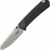 CRKT Montosa Linerlock CR7115, 3.246" 8Cr13MoV Plain Blade, Black G10 Handle