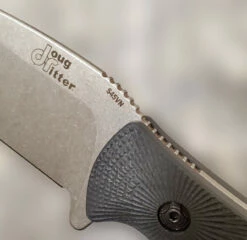 Doug Ritter RSK® Mk3-G2 - Knifeworks Exclusive - Black / Stonewashed CPM-S45VN -Knifeworks Sales Shop RSK Mk3 G2 thumbramp 1200w 34855.1609966944