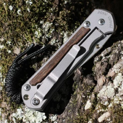 Chris Reeve Small Sebenza 31 Bog Oak Inlay (2.99" S45VN SW Drop Point) S31-1100 (DOB-3/28/22) -Knifeworks Sales Shop S31 1100.2 37215.1661263751