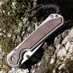 Chris Reeve Small Sebenza 31 Bog Oak Inlay (2.99" S45VN SW Drop Point) S31-1100 (DOB-3/28/22) -Knifeworks Sales Shop S31 1100.3 25795.1661263751