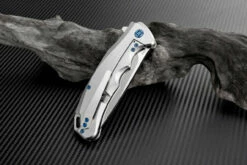 Artisan Tradition ATZ1702GST, 3.94" S35VN Plain Blade, Satin TC4 Titanium Handle -Knifeworks Sales Shop atz1702gst 2 24279.1566586004