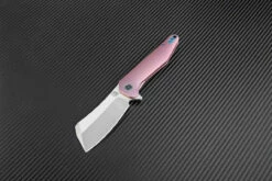 Artisan Osprey ATZ1803GREM, 3.74" M390 Plain Blade, Rose TC4 Titanium Handle