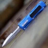 CobraTec Knives Blue King Cobra (4" D2 Blade) BLUKCDAG2SS