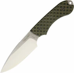 Bradford Guardian4, 4.625" N690 Plain Blade, OD Green/Black G-10 Handle