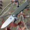 Bestech G02C Grampus, 3.5" D2 Plain Blade, Army Green G-10 Handle