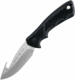 Buck Knives Buck 685BKG BuckLite Max II,4" 420HC Guthook Blade, Black Rubber Handle