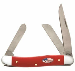 Case 13454 American Workman Medium Stockman, Smooth Red Synthetic(4318 SS)