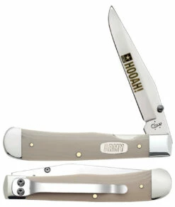 Case 15012 US Army TrapperLock W/Clip, Tan G-10 Handle (10154LC SS)