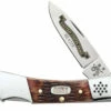 Case 15028 US Army Lockback, Rogers Jigged Walnut Bone Handle (61225L SS)