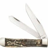 Case 22033 Trapper-Desert Storm-Natural Bone Handle With Amber Color Wash