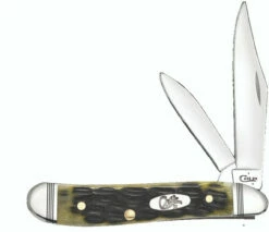 Case 22544 Peanut, Crandall Jig Olive Green Bone(6220 SS)