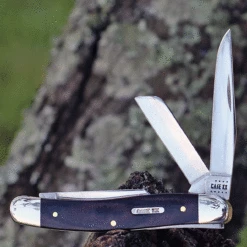 Case Stockman 27853 Black & Red Micarta Handle (10318 SS)