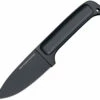Cold Steel 36MG Drop Forged Hunter Fixed Blade Knife 4" Gray Teflon 52100 Carbon Steel, Secure-Ex Sheath