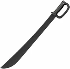 Cold Steel 97AD24S Latin D-Guard Machete, 24" 1055 Plain Blade, Polypropylene Handle