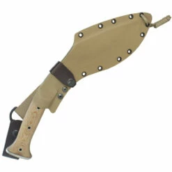 Condor Tool & Knife CTK1811-10, 10" Carbon Steel Kukri Fixed Blade, Desert Tan Micarta Handle, Kydex Sheath 3 Condor Tool & Knife CTK1811-10, 10" Carbon Steel Kukri Fixed Blade, Desert Tan Micarta Handle, Kydex Sheath -Knifeworks Sales Shop ctk181110.2 91208.1566586111
