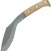 Condor Tool & Knife CTK1811-10, 10" Carbon Steel Kukri Fixed Blade, Desert Tan Micarta Handle, Kydex Sheath