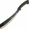 Condor 42313HC Bushcraft Parang Machete, 13" 1075 Plain Blade, Olive Green Polypropylene Handle