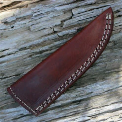 Damascus 1129 Small Skinner, 3" Damascus Plain Blade, Natural Bone Handle -Knifeworks Sales Shop dm1129 1 23446.1566585967