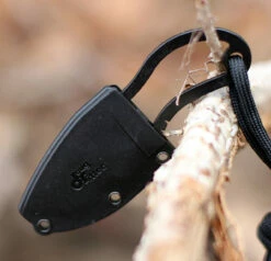 Doug Ritter RSK® Mk5 Survival Knife, 1.75" Black Fixed Blade, Black Sheath -Knifeworks Sales Shop drmk5k.3 34923.1612547924