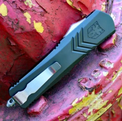 CobraTec Knives MGYFS-XMDAGNS Medium FS-X Grey, 3.0" D2 Steel Dagger Blade, CNC Aviation Aluminum Handle -Knifeworks Sales Shop image 10517.1569504992