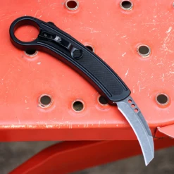 CobraTec Knives OTF Karambit-Blk Aluminum (2.75" D2) CTBK -Knifeworks Sales Shop image 17548.1572288463