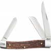 Case Medium Stockman 49956 Valley Jig Natural Smooth Color Wash Handle (6318 SS)